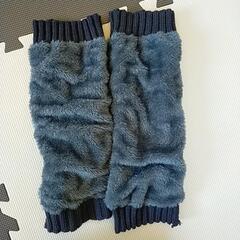 レッグウォーマー　裏起毛の画像