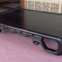 花台　香炉台　盆栽台　透し彫り