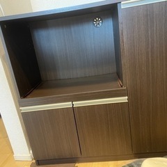 受取人様決定　キッチンカウンター　レンジ台　キッチン棚