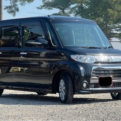 ‼️8万㌔‼️H24年 タントカスタム X 社外ナビ　パワースライドドア　ETC 純正14インチアルミの画像