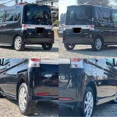 ‼️8万㌔‼️H24年 タントカスタム X 社外ナビ　パワースライドドア　ETC 純正14インチアルミの画像