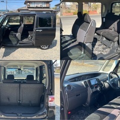 ‼️8万㌔‼️H24年 タントカスタム X 社外ナビ　パワースライドドア　ETC 純正14インチアルミの画像