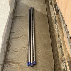 物干し竿２本の画像