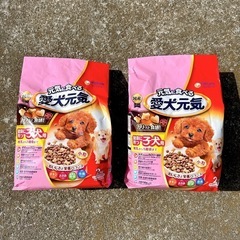 ⑤　新品未開封 4kg 子犬用 愛犬元気 ドッグフード 仔犬 こいぬ