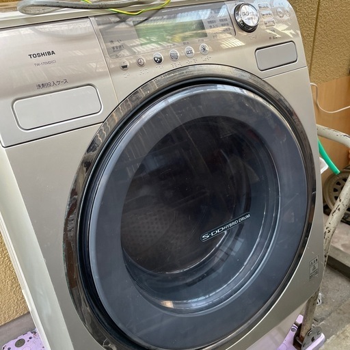 TOSHIBAドラム式全自動洗濯機