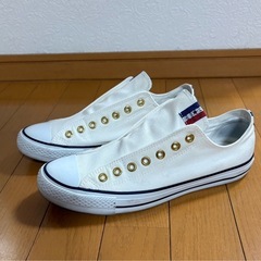 『CONVERSE』 コンバース キャンバス スリッポン ホワイ...
