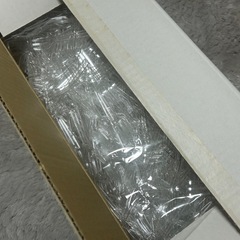 ！値下げ！イベント　試食 クリアフォーク 70mm 2000本の画像