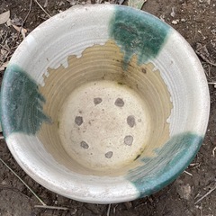 壺　花器　オブジェ　アンティーク　メダカ鉢　水槽の画像