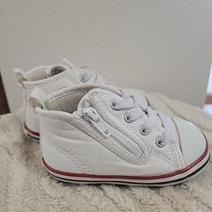 converse　白　12.5cmの画像
