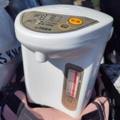 再開　タイガー　電気ポット　