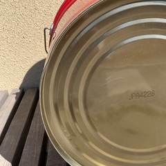空ペール缶　綺麗　バケツ　ゴミ箱　片付け　洗濯　靴洗いの画像