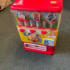 取引完了あんぱんマン　自動販売機おもちゃ