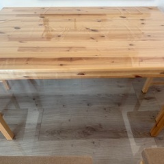 【決まりました】ダイニングテーブルセットの画像