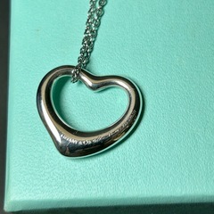 在庫処分中【美品】TIFFANY  ティファニー オープンハート...