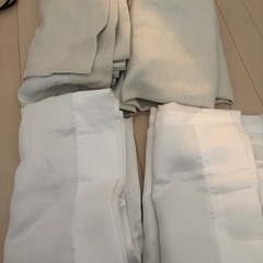 【ニトリ】カーテンセット（レース、遮光）