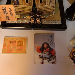 鎧よろい　かぶと　上原玉鳳作　5月人形　こどもの日　男の子　端午の節句　武士　武将　甲冑の画像