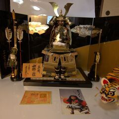 鎧よろい　かぶと　上原玉鳳作　5月人形　こどもの日　男の子　端午の節句　武士　武将　甲冑の画像