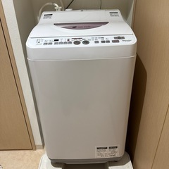 差し上げます！シャープ縦型乾燥機能付き洗濯機　ES-TG60Lの画像