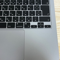 【お値下げ致しました】M3チップ搭載13インチMacBook Air - スペースグレイの画像
