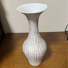 4月末処分【新品】ドライフラワベースホーン、花瓶