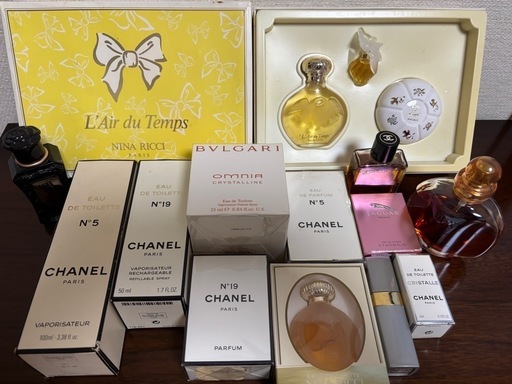 CHANEL BVLGARI ニナリッチ香水10点以上のセット