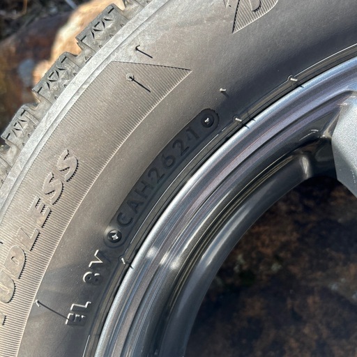 本日限定　155/65R14 アルミ➕スタッドレス  　