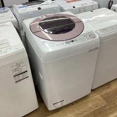 大阪市送料無料‼️洗濯機 2019年製 SHARP 6kg クリーニング済 取りに来られる方限定！！】SHARP 2019年製 全自動洗濯機