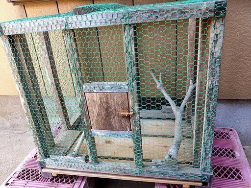 鳥小屋  自作