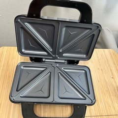 [お譲りする方が決まりました]ホットサンドメーカーの画像