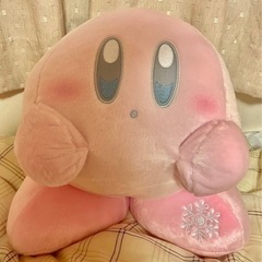 星のカービィ　ほわほわ雪のBIGぬいぐるみ