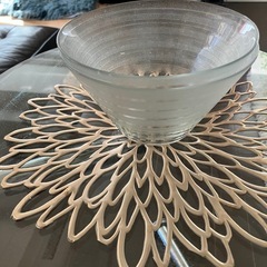 IKEA  　ガラス　サラダボウル　器　2個セットの画像