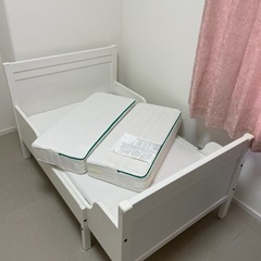 IKEA SUNDVIK スンドヴィーク 伸長式ベッドフレーム+...