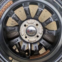 155/65R13 13インチ スタッドレスタイヤ＋アルミホイール 4本組の画像