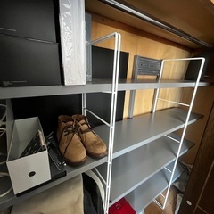 IKEA シェルフ　グレー