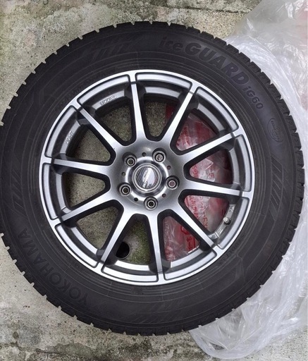 スタッドレスタイヤ　ホイール　4本セット