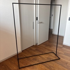 kanademono シンプル　アイアン　おしゃれ　ハンガーラッ...