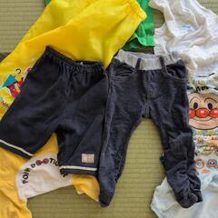 80〜 トレーニングパンツ100 ズボンなど 9点セット 男の子 子供服の画像