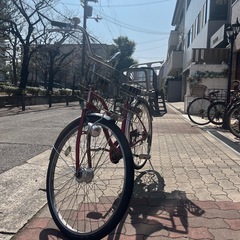 お話し中！あさひ26インチ自転車の画像