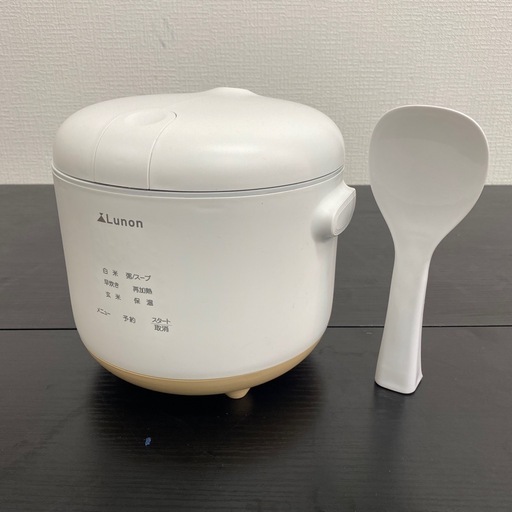 【ご来店限定】＊Lunon 2合炊き炊飯器 2024年製＊0301-4