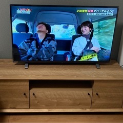 (お譲り先決定しました) 
LOWYA テレビ台　収納付き  
