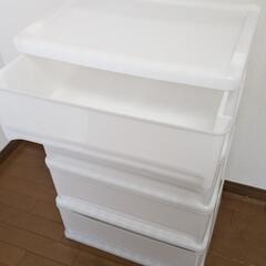 【中古】ニトリ　4段衣装ケース　収納の画像