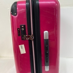 No.598 中古スーツケースSサイズピンクの画像