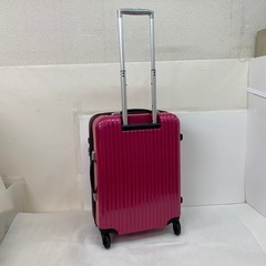 No.598 中古スーツケースSサイズピンクの画像