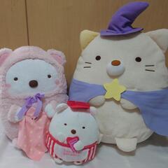 すみっコぐらし　ぬいぐるみ　まとめ売り　しろくま　ねこ　他とまと...