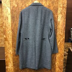 【A527】ウールコート TAKEO KIKUCHI グレー サイズ3  中古 衣類 和歌山 岩出市 紀の川市 海南市の画像
