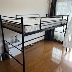 ニトリ⭐︎ベッド　ハシゴ付き