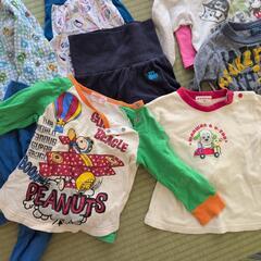 男の子 90-95サイズ 洋服 まとめ売り 9枚セット 長袖の画像