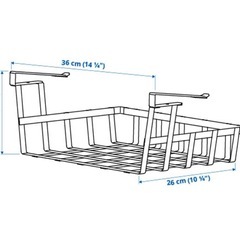 IKEA ポーリケ バスケットの画像
