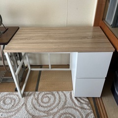 机　デスク　引き出し付き

