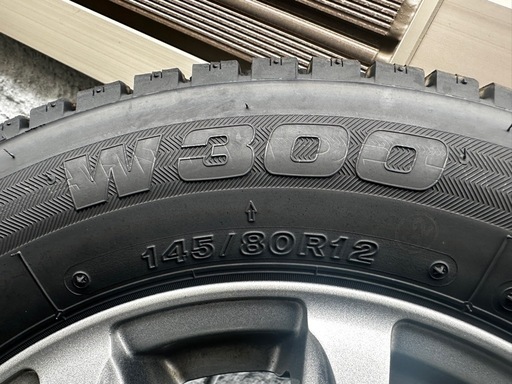 成約済
⚠️出品から受渡完了までの期間を3/10⚠️ブリジストン スタッドレス（145/80R12）